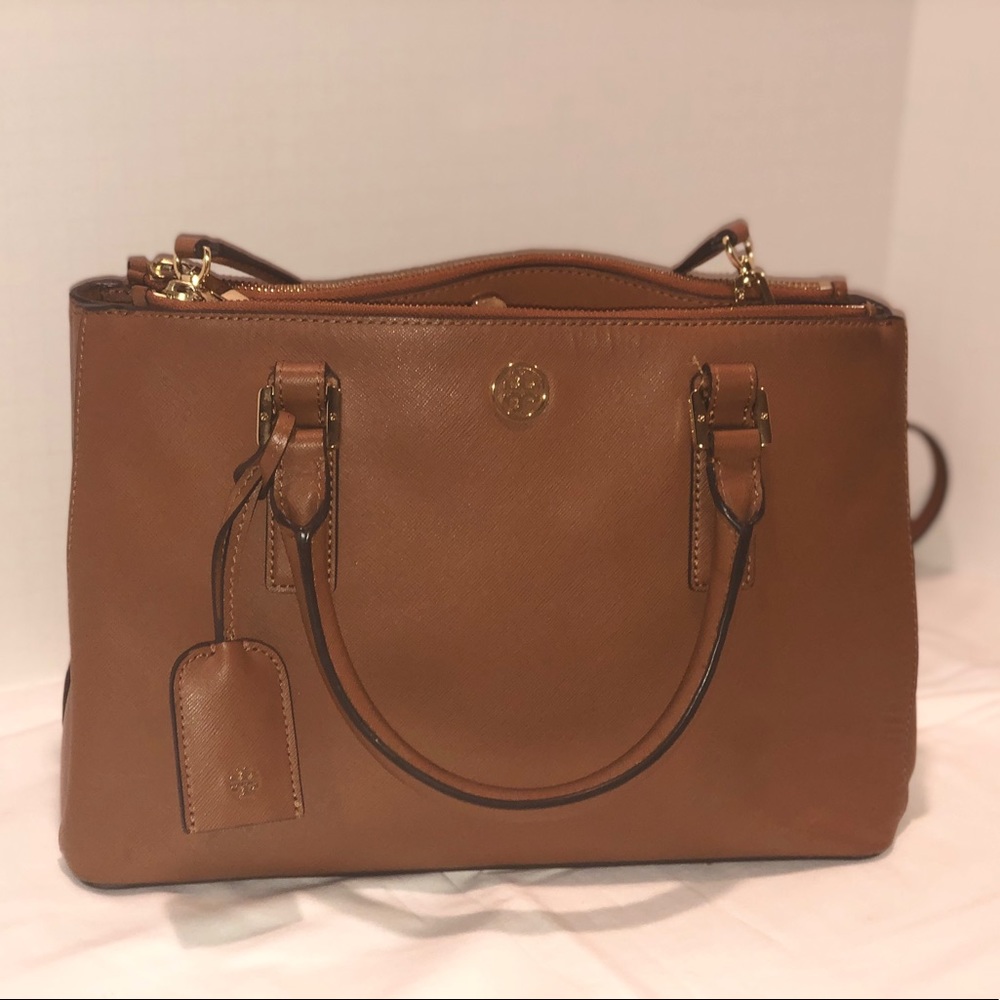 GUC Tory Burch top handle satchel.